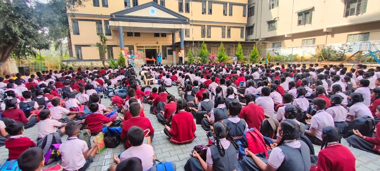 MPPD at KRLS Patel Ramma Reddy English High School, Domlur.